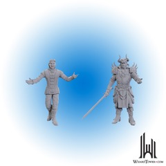 Baldur's Gate 3 Unpainted Miniatures: Sarevok Anchev/Raphael